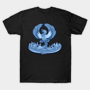 Baby Blue Pheonix T-Shirt
